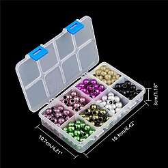 Matte sprühlackierte europäische Acrylperlen&nbsp;ACRP-NB0001-03