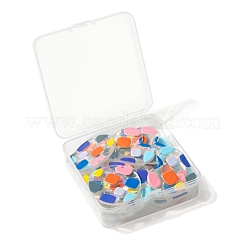 24pcs 4 colgantes de acrílico transparente transparente de estilo&nbsp;KY-LS0001-09