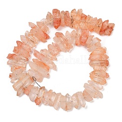 Crackle naturale perle di quarzo fili&nbsp;G-R012-B06-01