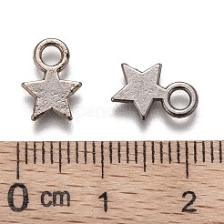 Breloque en alliage de style tibétain&nbsp;TIBEP-A123046-B-FF