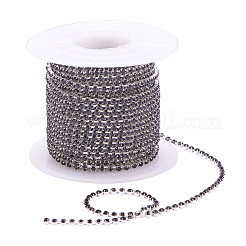 Chaînes en laiton avec strass&nbsp;CHC-R125-S6-08S