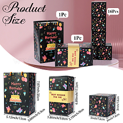 Geburtstagskarton DIY Überraschungsgeschenkbox kreative Bounceboxen Sets&nbsp;DIY-WH20031-064A