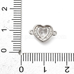 925 ciondolo con connettore in argento sterling con micro pavé di zirconi cubici&nbsp;STER-U009-03P-03