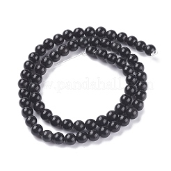 Natürlichen Obsidian Perle Stränge&nbsp;GSR6mmC132