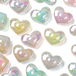 150pcs 5 Farben transparente Acrylperlen&nbsp;TACR-LS0001-09