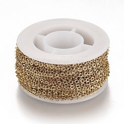 Chaînes porte-câbles en acier inoxydable 304 avec placage ionique (IP)&nbsp;CHS-A006-02A-G