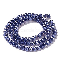 Opache perle di vetro fili&nbsp;GLAA-H022-01A-02