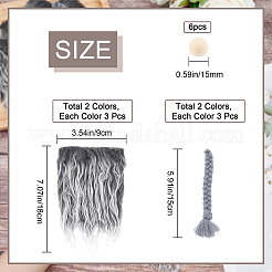 Kit de accesorios decorados con tema navideño diy&nbsp;DIY-WH0016-74