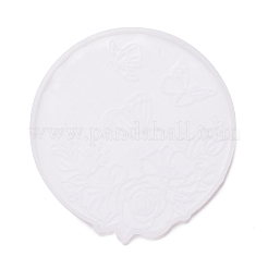 Flach rund mit Silikonformen für Blumen- und Schmetterlingstassen&nbsp;DIY-M034-29