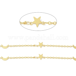 Catene di perline in ottone&nbsp;CHC-D029-30G
