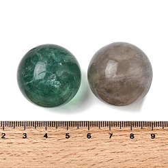 Natürliche Fluorit-Kugelperlen ohne Loch&nbsp;G-I367-05-17