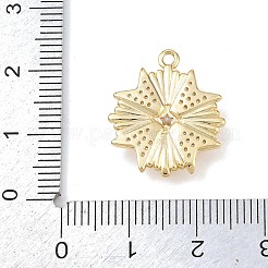 Messing micro pave klare zirkonia anhänger&nbsp;KK-G545-03G