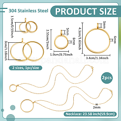 DIY Halskette machen Kits&nbsp;DIY-BC0016-26B-G