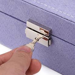 Schmuckschatullen aus Samt und Holz&nbsp;VBOX-I001-02B