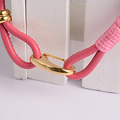 Bracciali corda di pelle&nbsp;BJEW-L497-01