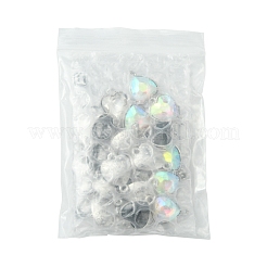 18 pieza de enlaces/conectores de vidrio de aleación de 3 colores&nbsp;GLAA-FS0001-95