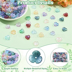 200 pièce de capuchons pour perles de verre transparents&nbsp;DGLA-YW0001-67
