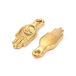 Ciondolo in cristallo di strass in acciaio inossidabile 304&nbsp;STAS-U047-22G