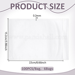 100 tasca autoadesiva per planner CPE&nbsp;AJEW-WH0410-236A