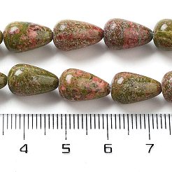 Perline Unakite naturali fili&nbsp;G-B106-A23-02