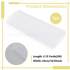 Deko-Mesh-Bänder&nbsp;SRIB-WH0011-179A-02