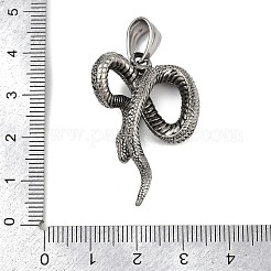 Pendentifs en acier inoxydable 304&nbsp;STAS-V012-04AS