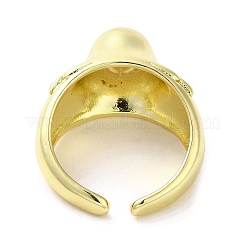 Fingerring aus Messing mit Rack-Beschichtung&nbsp;RJEW-C072-09G