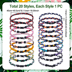 Polyester-Schmucksets&nbsp;SJEW-UN0001-24