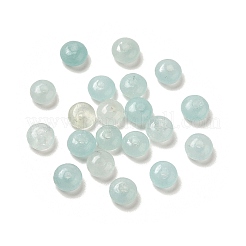 Perline di amazzonite a forma di fiore sintetico&nbsp;LS-G-U008-01B-1
