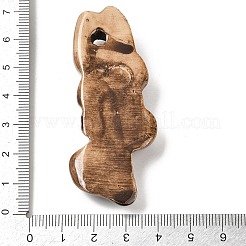 Handgefertigte Porzellan große Anhänger&nbsp;PORC-Z003-01I