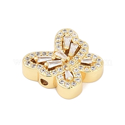 Perline zirconi micro pave  in ottone&nbsp;KK-H203-06G