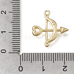 Pendentifs en laiton zircon cubique transparent&nbsp;KK-A302-06G