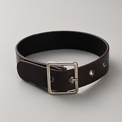 Fibbie in lega di zinco in pelle pu&nbsp;AJEW-WH0604-59P