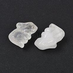 Natürliche Quarzkristall-Kaninchen-Ausstellungsdekorationen&nbsp;G-R007-02I