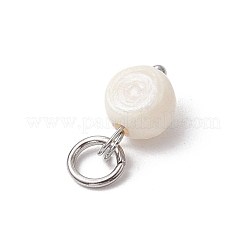 Natürliche Süßwasser-Zuchtperlen-Kartoffel-Charms&nbsp;PALLOY-JF03920-01