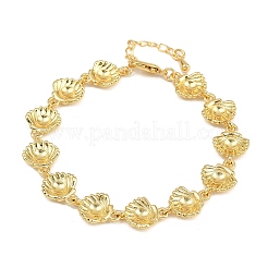 Messing-Gliederkettenarmbänder für Frauen&nbsp;BJEW-L707-04G-02