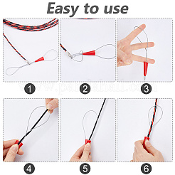 1 Bündel Stahl-Elektriker-Kabel-Einziehband&nbsp;FIND-DC0008-61