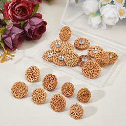 Chinchetas de ratán hechas a mano&nbsp;AJEW-FH00043