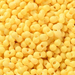 Gummierte Glasperlen&nbsp;SEED-Z003-01H