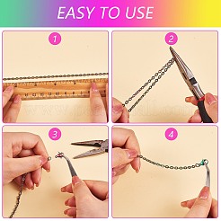 Bausatz für DIY-Kettenschmuck-Set&nbsp;STAS-SZ002-28