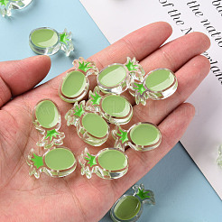 Perles acryliques émail transparent&nbsp;TACR-S155-002D