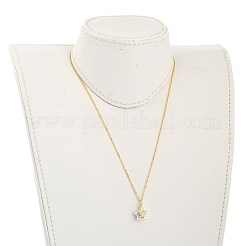 Colliers pendentifs en verre électrolytique&nbsp;NJEW-JN03037-01