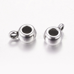 Staffe tubolari in lega d'argento tibetana&nbsp;X-AB017H-NF