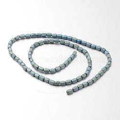 Chapelets de perles en hématite synthétique sans magnétique&nbsp;G-F300-40B-F07