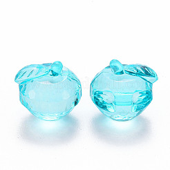 Pendentifs en acrylique transparent &nbsp;TACR-T024-05B-946