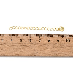 Gestell aus Messing mit Kettenenden und Anhängern&nbsp;KK-F873-10G