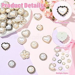 52 Stück 26 Arten Harz Cabochons&nbsp;CRES-CJ0001-82