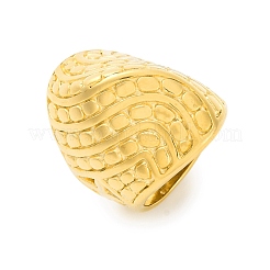 Anelli in acciaio inossidabile 304 per donna&nbsp;RJEW-B121-04B-G