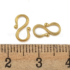 Placcatura ionica (ip) fermagli a gancio a S in acciaio inossidabile 304&nbsp;STAS-U007-20A-G