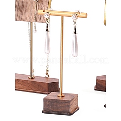1-stufige Präsentationsständer für Ohrringe aus Messing&nbsp;ODIS-B002-03A